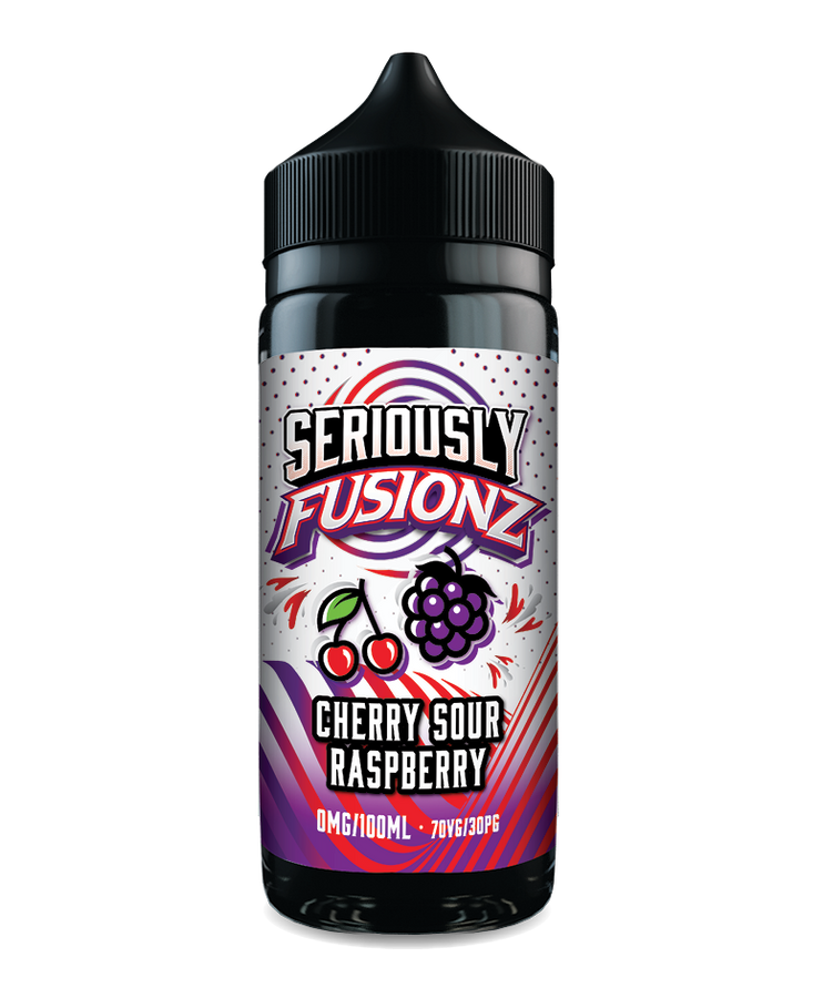Doozy Seriously Fusionz Cherry Sour Raspberry 100ml 0mg Shortfill