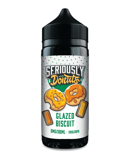 Doozy Seriously Donuts Glazed Biscuits 100ml 0mg Shortfill