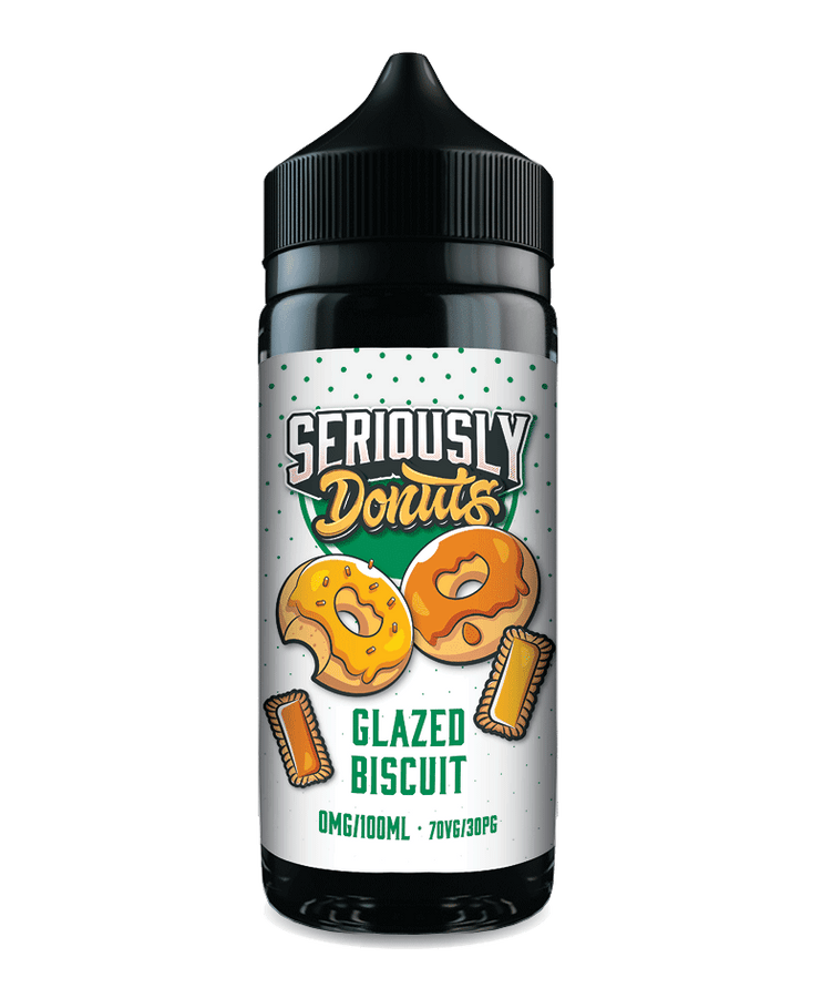 Doozy Seriously Donuts Glazed Biscuits 100ml 0mg Shortfill