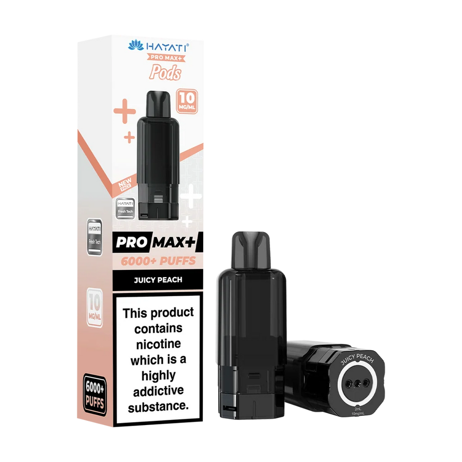 Hayati Pro Max Refill Juicy Peach 10mg