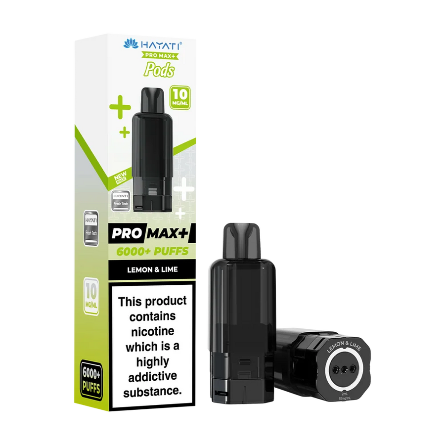 Hayati Pro Max Refill Lemon & Lime 10mg