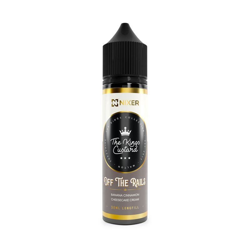 Nixer x The Kings Custard Off The Rails 30ml 0mg Longfill