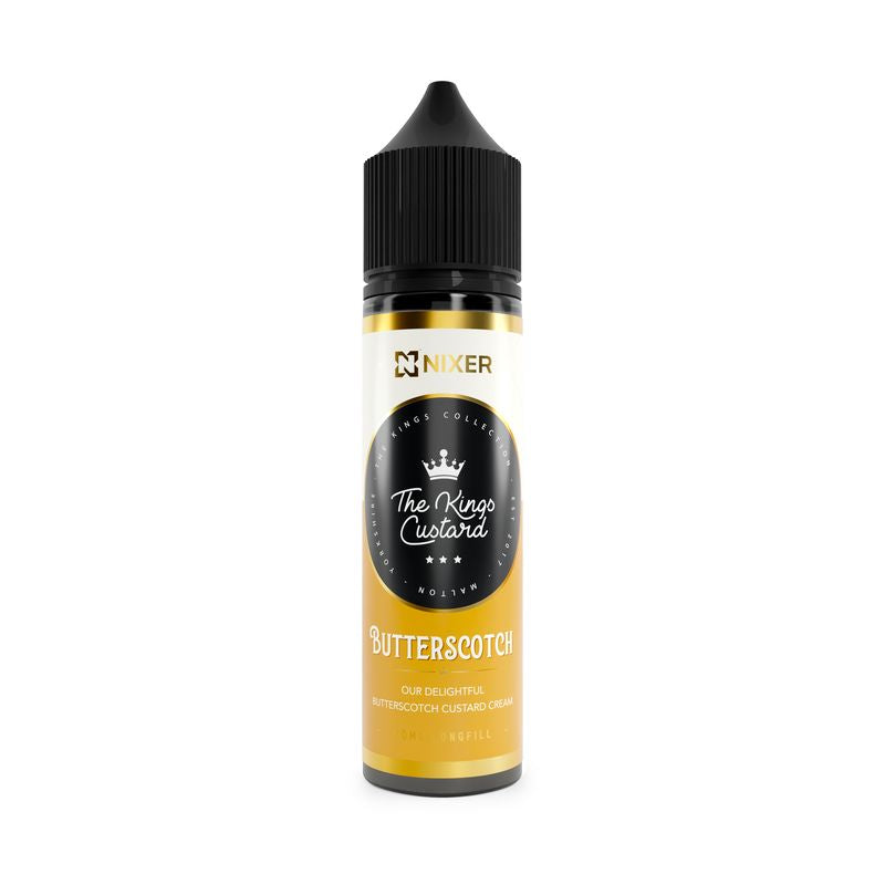 Nixer x The Kings Custard Butterscotch 30ml 0mg Shortfill