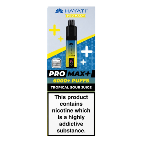 Hayati Pro Max+ 6000 Pod Kit Tropical Sour Juice 20mg