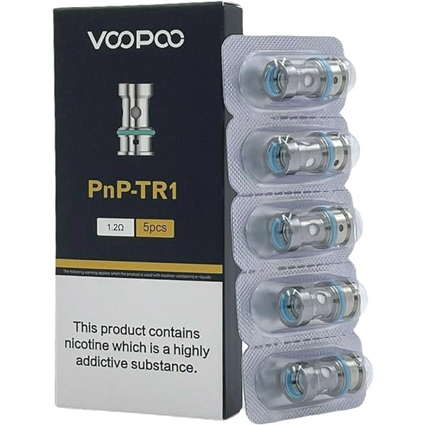 voopoo pnp tr1 coils VooPoo PnP-TR1 Mesh Coil Ceramic 1.2 Ohm x 5 – vapesjersey