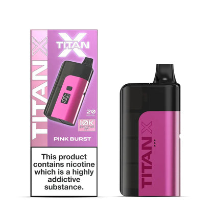 Titan X Starter Kit Pink Burst 20mg