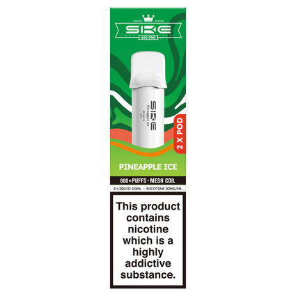 Ske 600 Pro Prefilled Pods Pineapple Ice 20mg x2