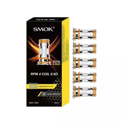 Smok RPM4 Coils 0.6ohm 5pcs 10-30W x5