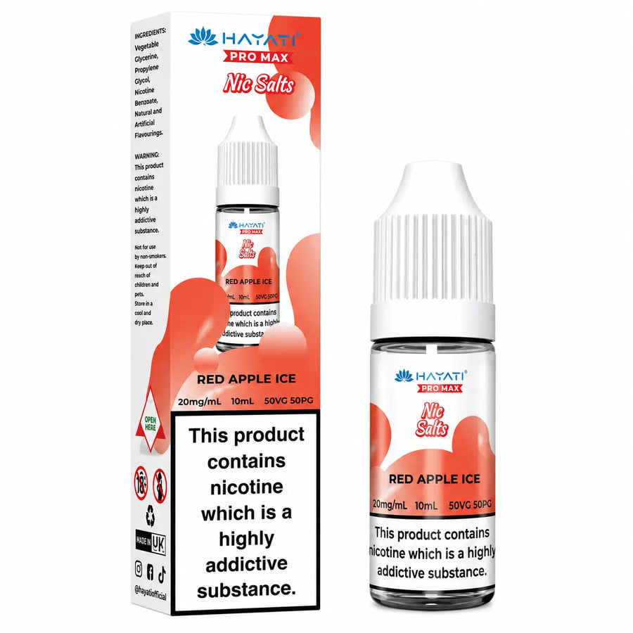 Hayati Pro Max Red Apple Ice 10ml 10mg