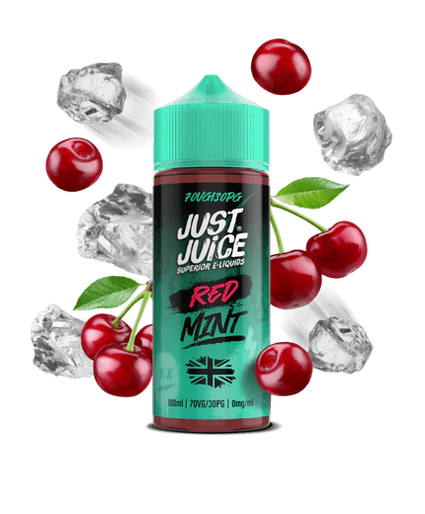 Just Juice Red Mint 100ml 0mg Shortfill