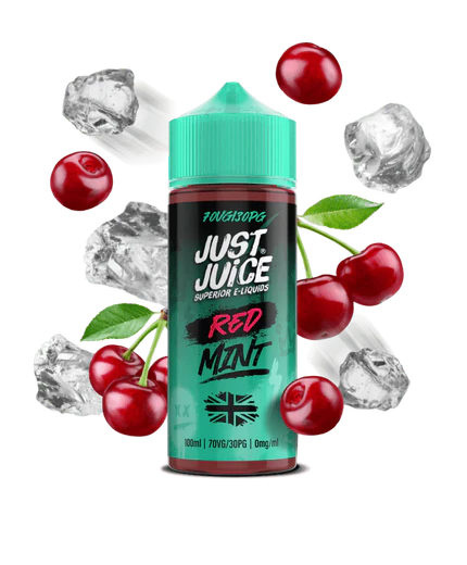 Just Juice Red Mint 100ml 0mg Shortfill