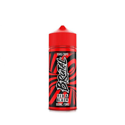 Brutal Red & Black 100ml 0mg Shortfill