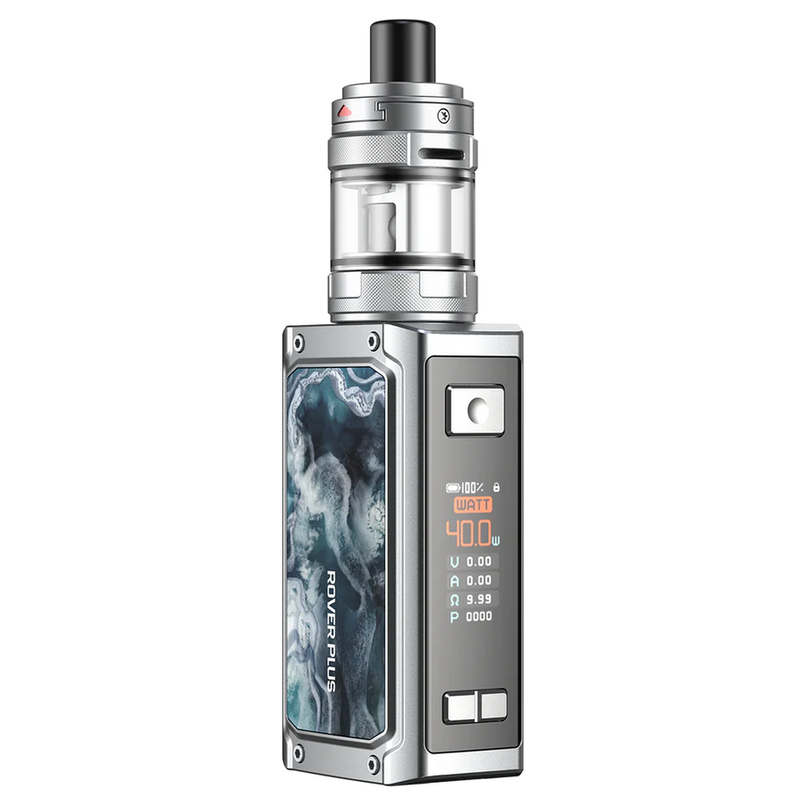 Aspire Rover Plus MTL Kit Silver 2ml 2600mAh + XL Glass