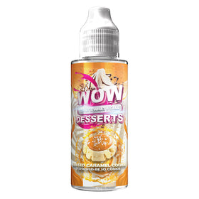 Wow That’s What I Call Desserts Salted Caramel Cookie 100ml 0mg Shortfill
