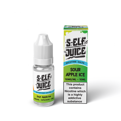 S-Elf Sour Apple Ice Nic Salt 10mg