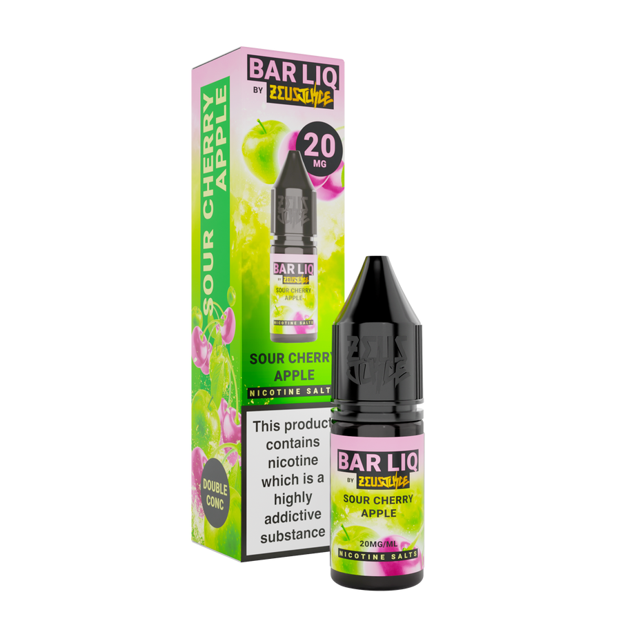 Zeus Bar Salts Sour Cherry Apple 10ml 5mg