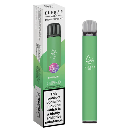 Elfbar 600 Kit Spearmint 20mg