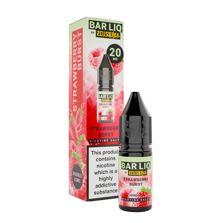 Zeus Bar Salts Strawberry Burst 10ml 20mg