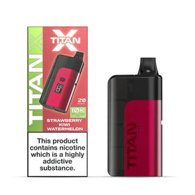 Titan X 10K Starter Kit Strawberry Kiwi Watermelon 20mg
