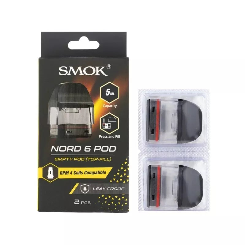 how to fill smok nord 2 6 Empty Pod Top 5ml x2 – vapesjersey Unit Per Pack:5-Pack pod mod kit 420 Degrees Smoke &