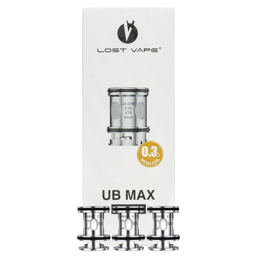 Lost Vape UB Max Coils X3 0.3ohm 3pack