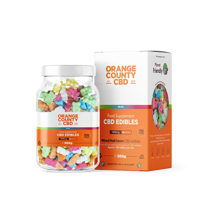 Orange County CBD Gummy Bears 1600mg