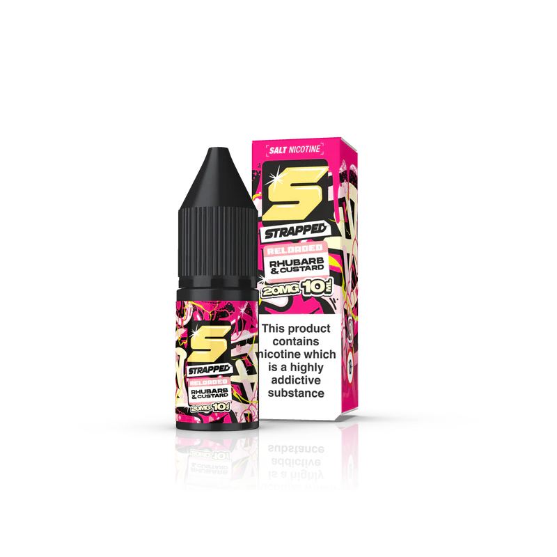 Strapped Reloaded Rhubarb & Custard 10ml 10mg