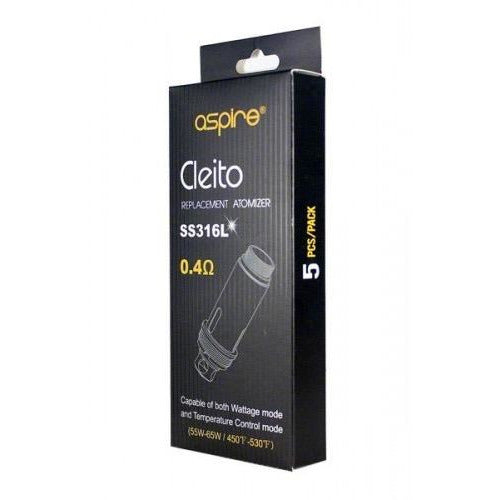 Aspire Cleito 0.4ss 55-65w pack of 5