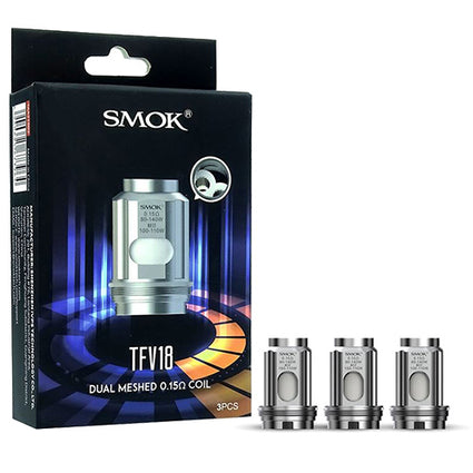 Smok TFV18 0.15ohm 80-140w x 3