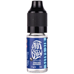 Ohm Brew Sour Blue Raspberry Nic Salt 3mg