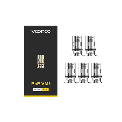 VooPoo PnP-VM6 Mesh Coil 0.15ohm x 5