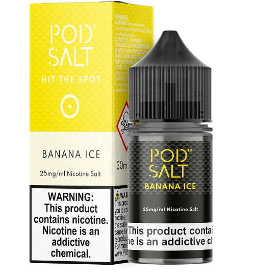 Pod Salt Banana Ice Nic Salt 25mg