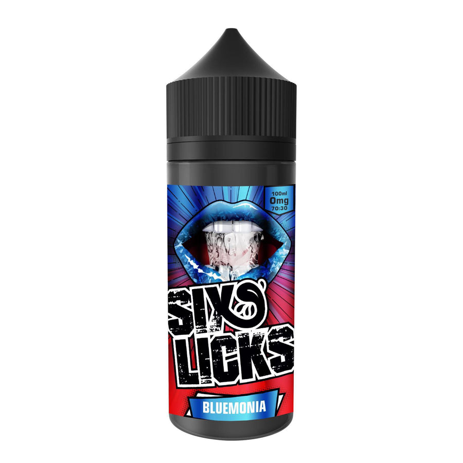 Six Licks Bluemonia 100ml 3mg