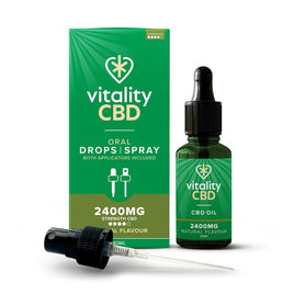 Vitality Oral Drops/Spray 2400mg Natural